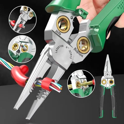 7 in 1 super easy multi-function wire stripeping pliers