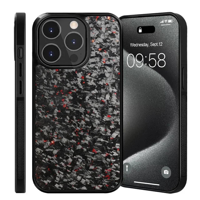 Magnetic Forged carbon Fiber Cell Phone Case