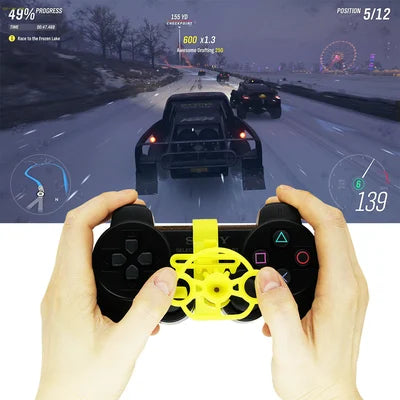 Racing Games Mini Steering Wheel Auxiliary Controller