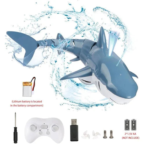 Remote control electric shark toy