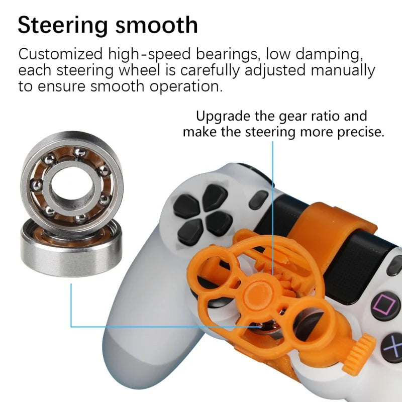 Racing Games Mini Steering Wheel Auxiliary Controller