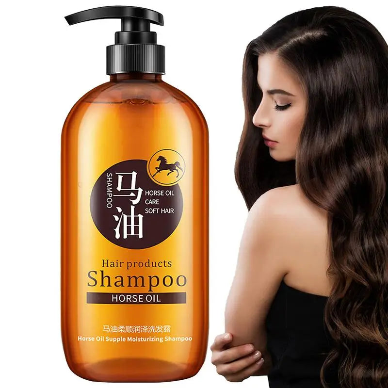 300ml Horse Oil Nourishing Shampoo-No.1 Patent Sales in Japan