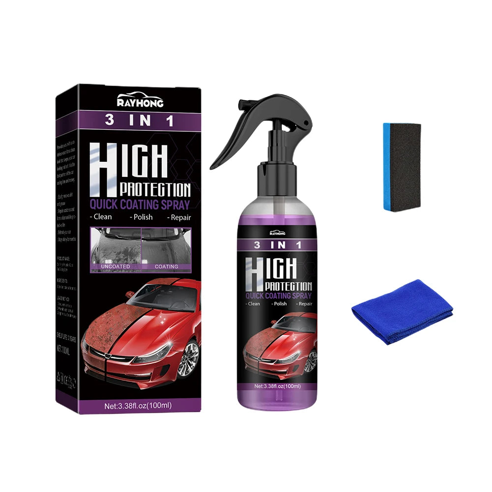 3 in 1 High Protection Car Coating Spray