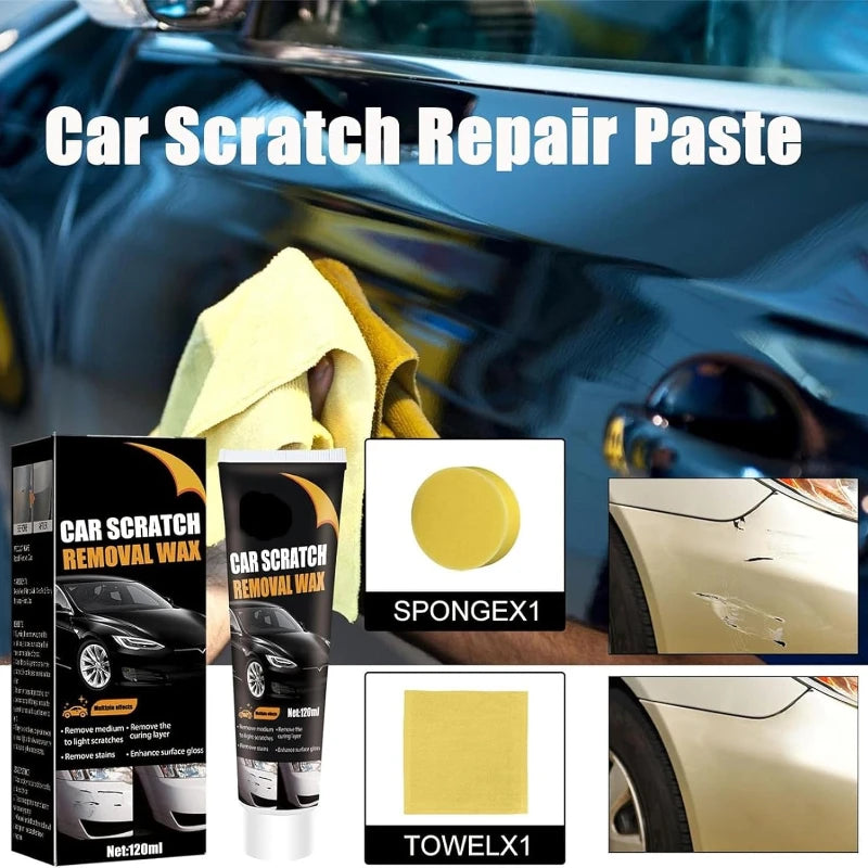 Adhesive for repairing scratches on cars