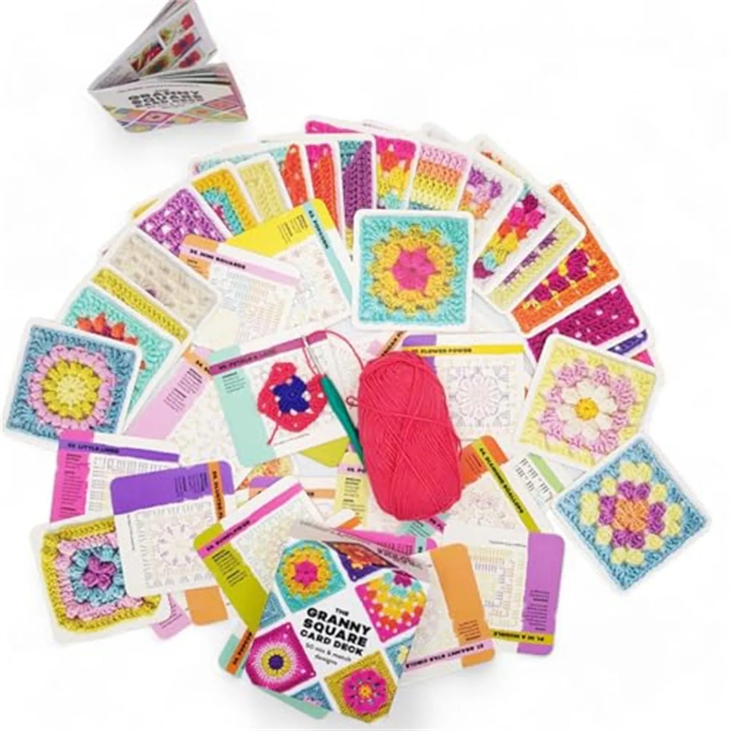 50 Mix & Match Designs The Granny Square Card Deck