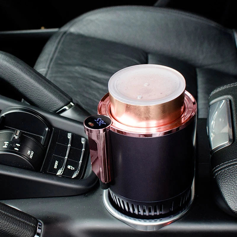 Premium 2-in-1 Smart Car Cup Warmer Cooler