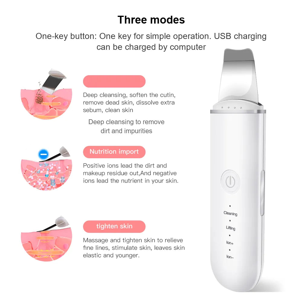 Ultrasonic Skin Scrubber