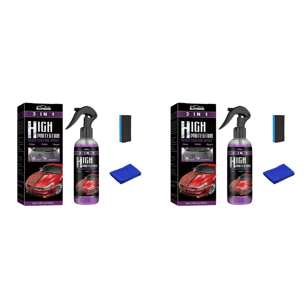 3 in 1 High Protection Car Coating Spray