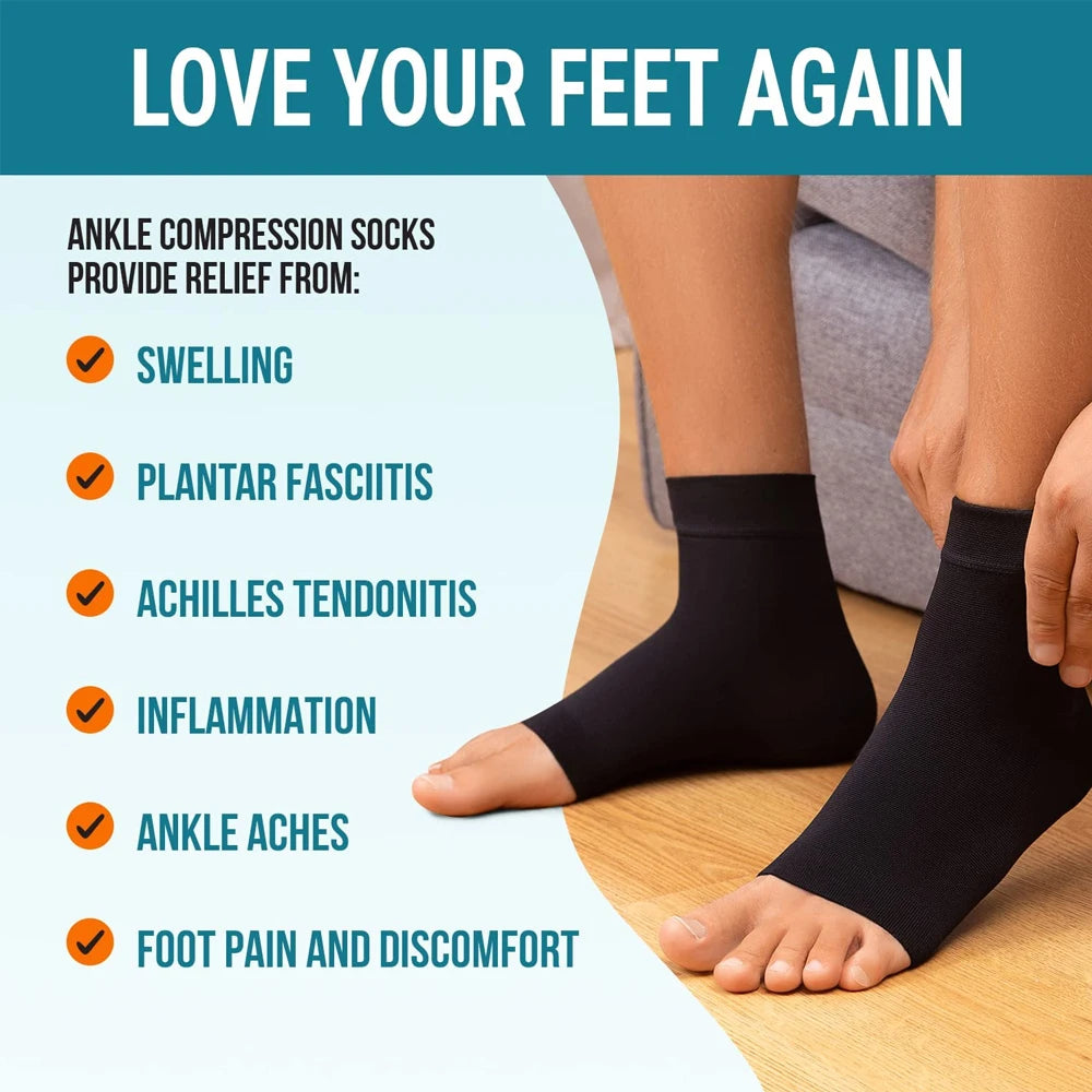 1Pair Soothe Compression Socks for Neuropathy Pain