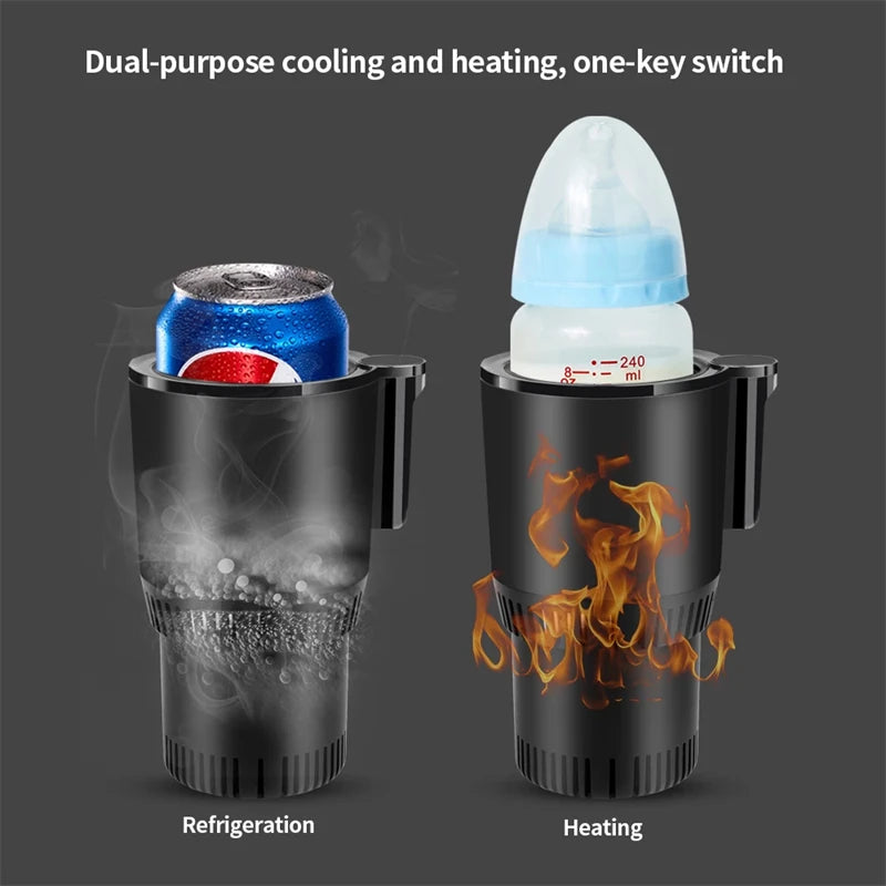 Premium 2-in-1 Smart Car Cup Warmer Cooler