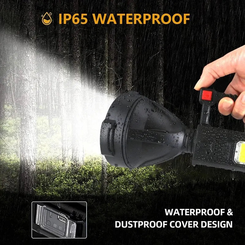 Rechargeable Handheld Spotlight Flashlight