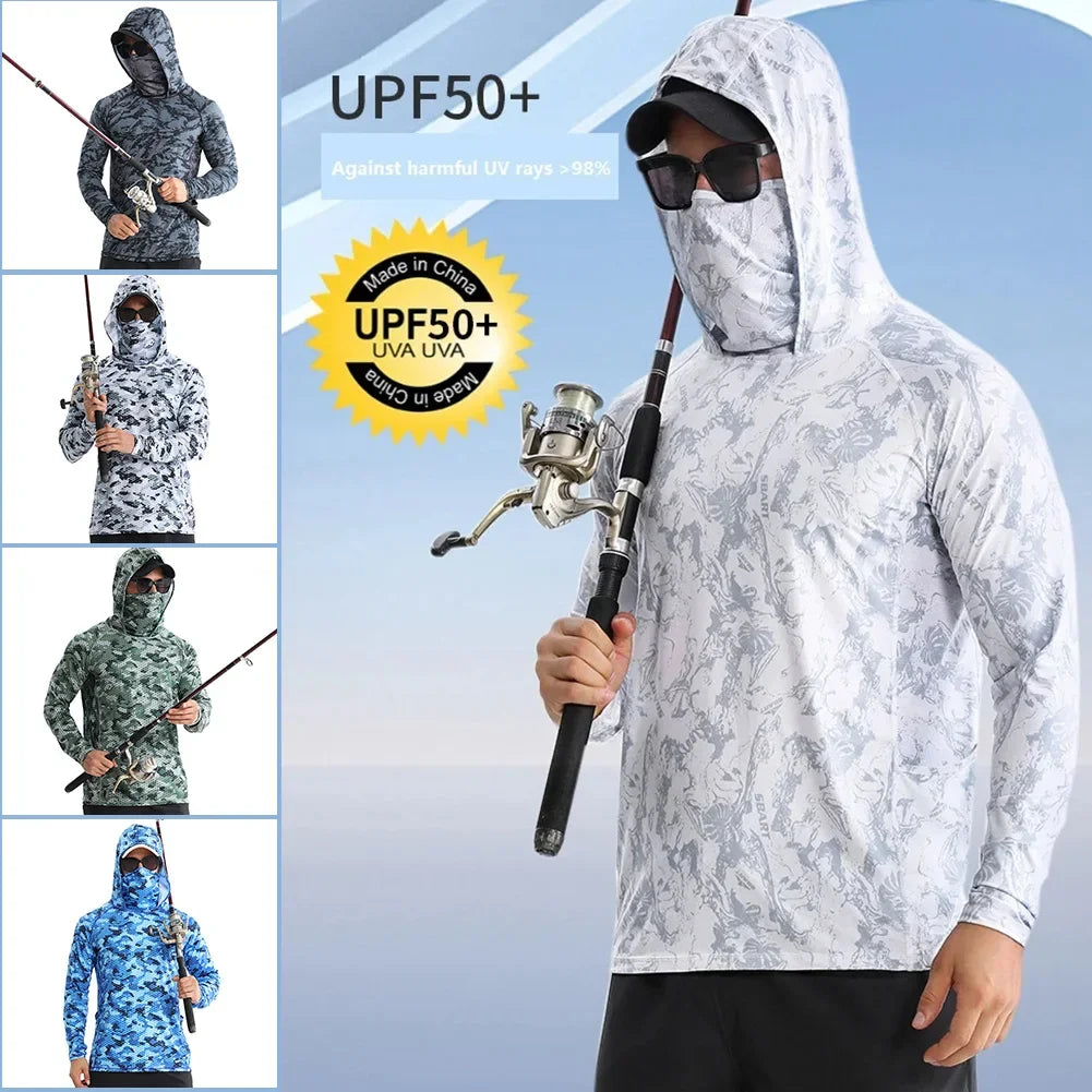 6-in-1 Professional UPF50+ Fishing Clothing