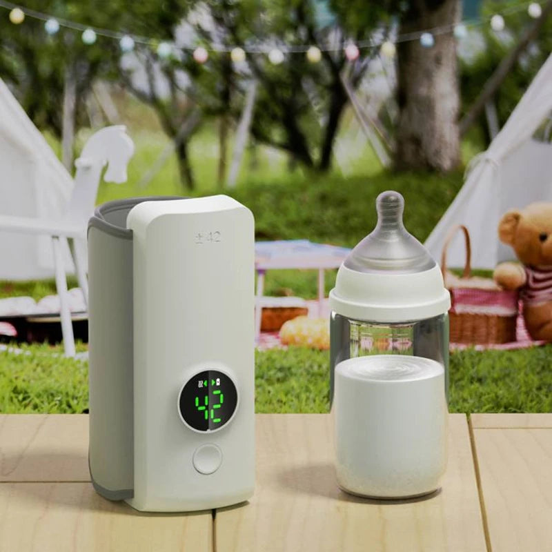 Portable Wireless Rechargeable Baby Bottle Warmer