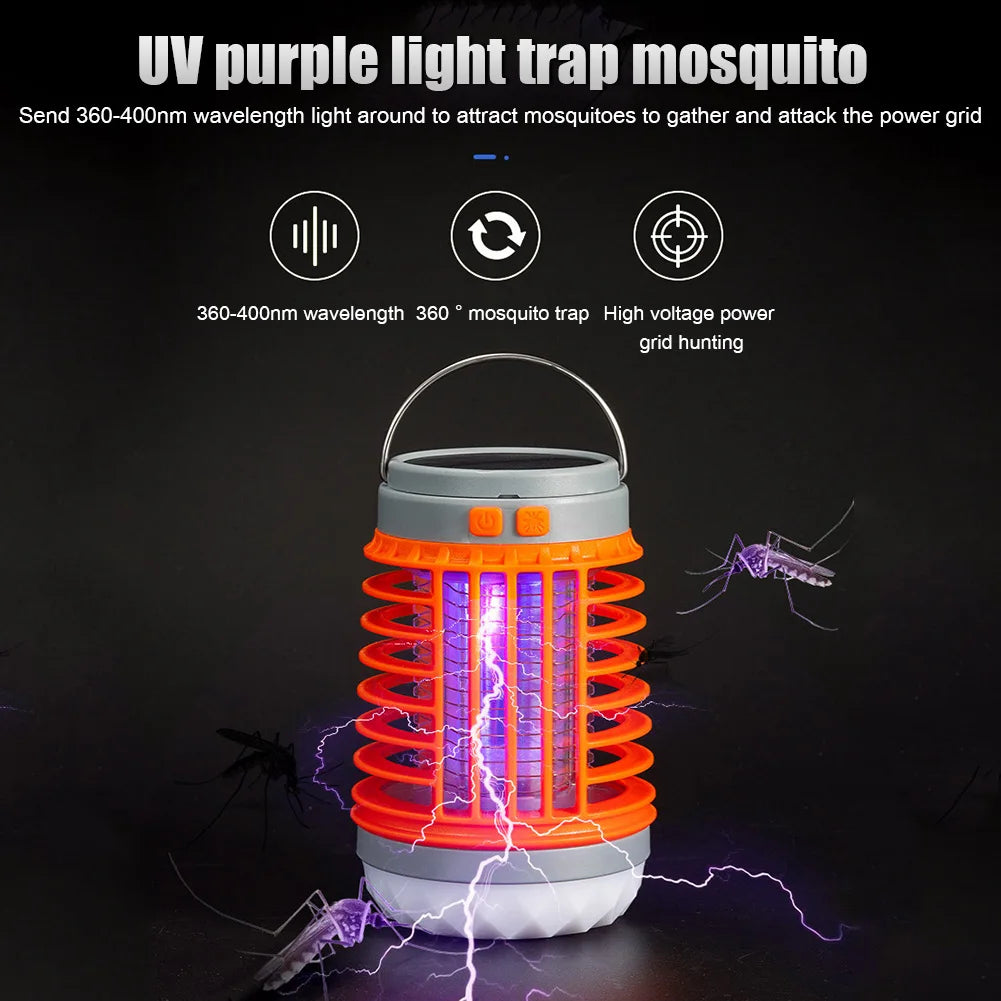 Multifunctional Solar camping Mosquito Killer Lamp