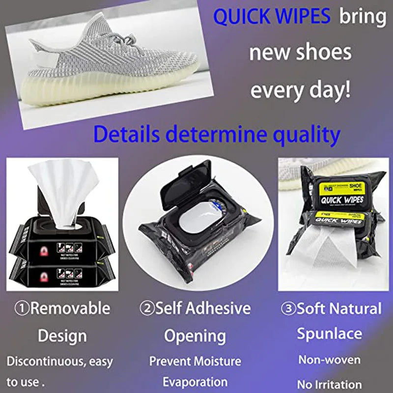 White Shoe Quick Wipes