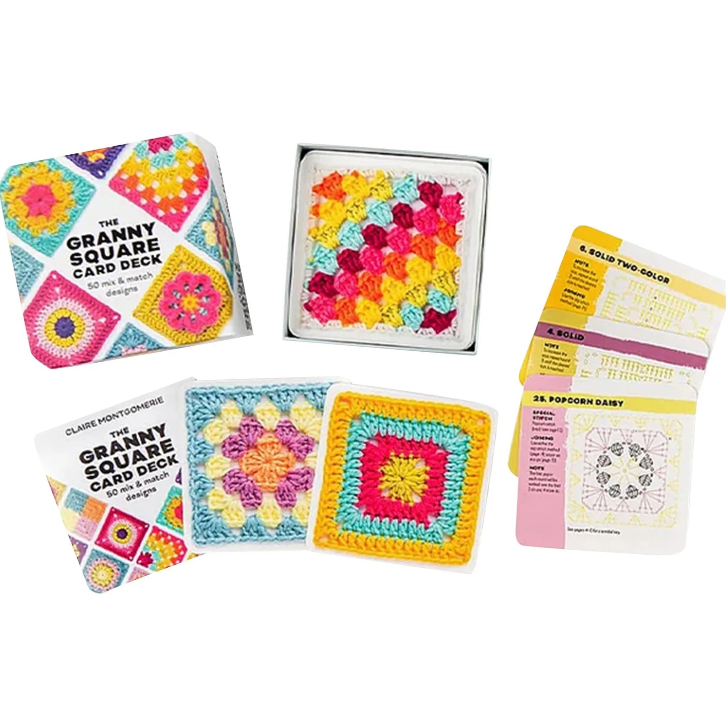 50 Mix & Match Designs The Granny Square Card Deck