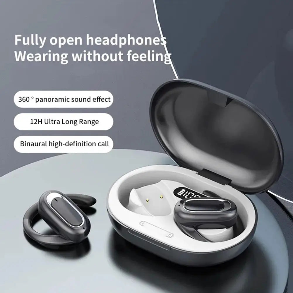 3D Surround Sound Open OWS Bluetooth Headset