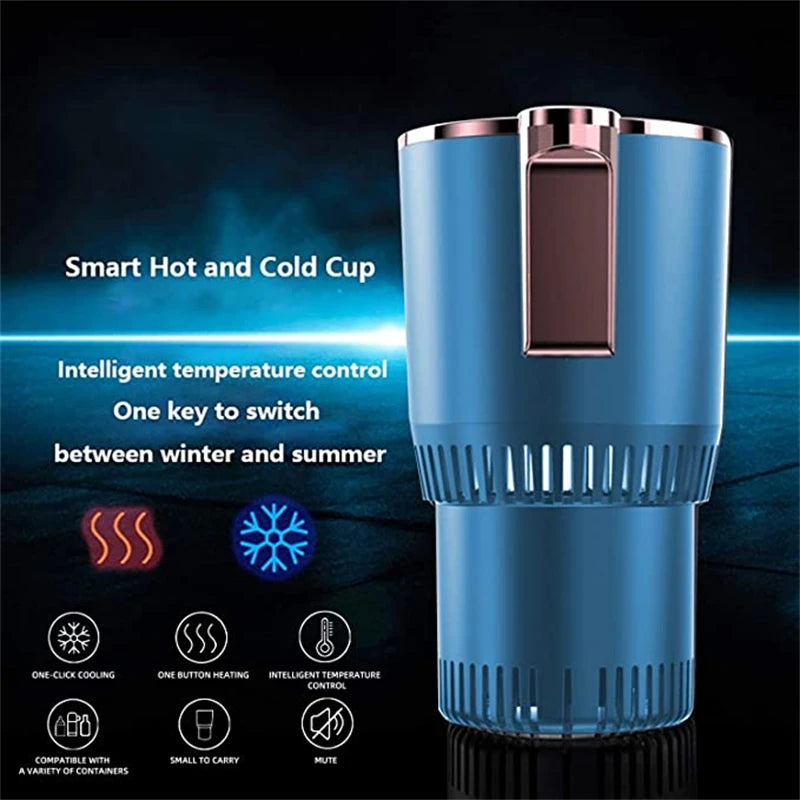 Premium 2-in-1 Smart Car Cup Warmer Cooler