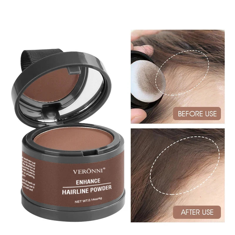 Hairline Powder Instantly Conceals Hair Loss, Root Touch Up Hair Powder