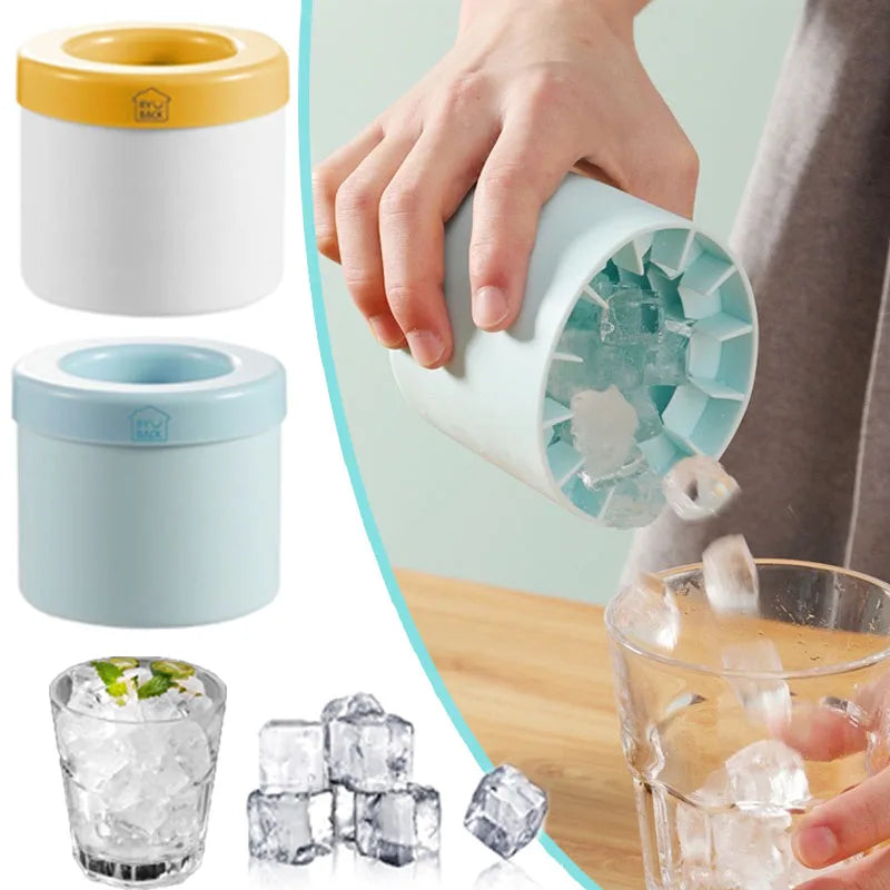 Silicone Ice Cube Maker Cup