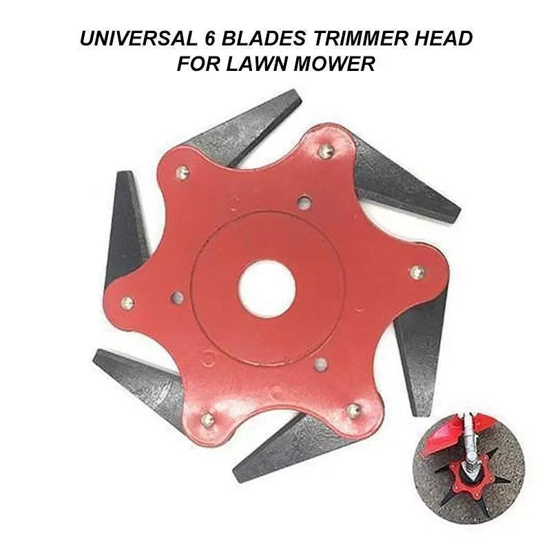 UNIVERSAL 6-Steel Razors Trimmer Head-Enhanced Edition