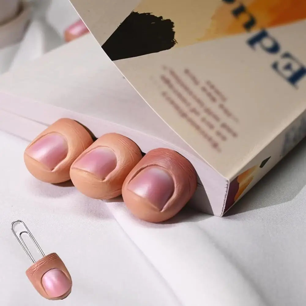 Realistic Finger Bookmark