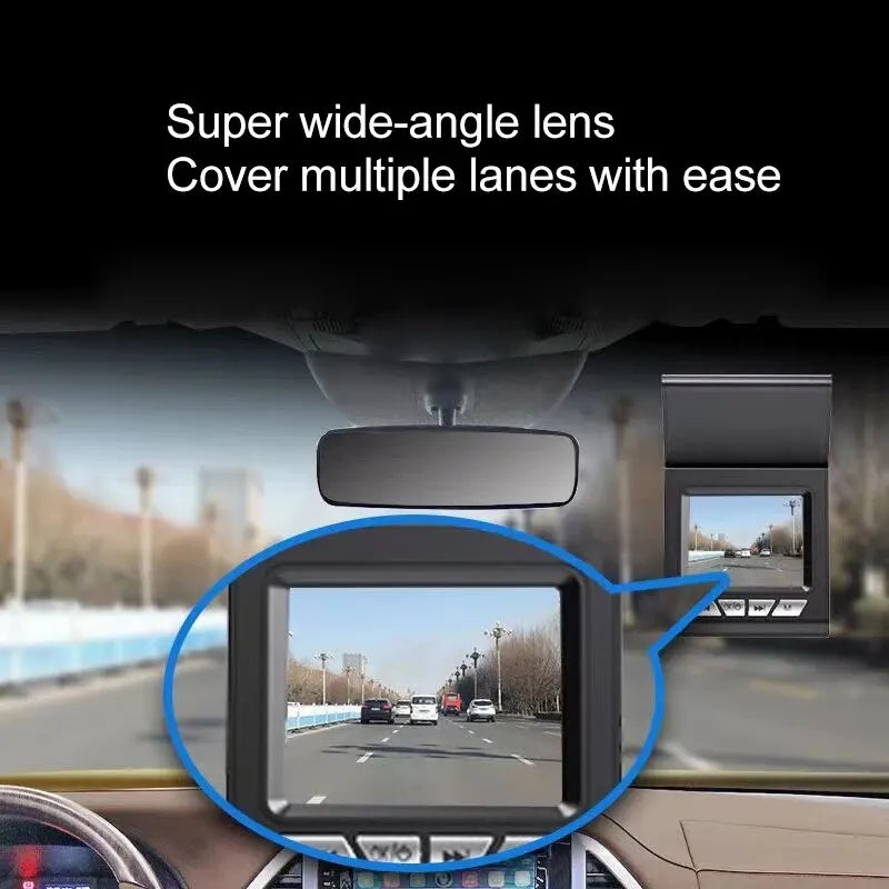 Self-adhesive HD dashboard camera