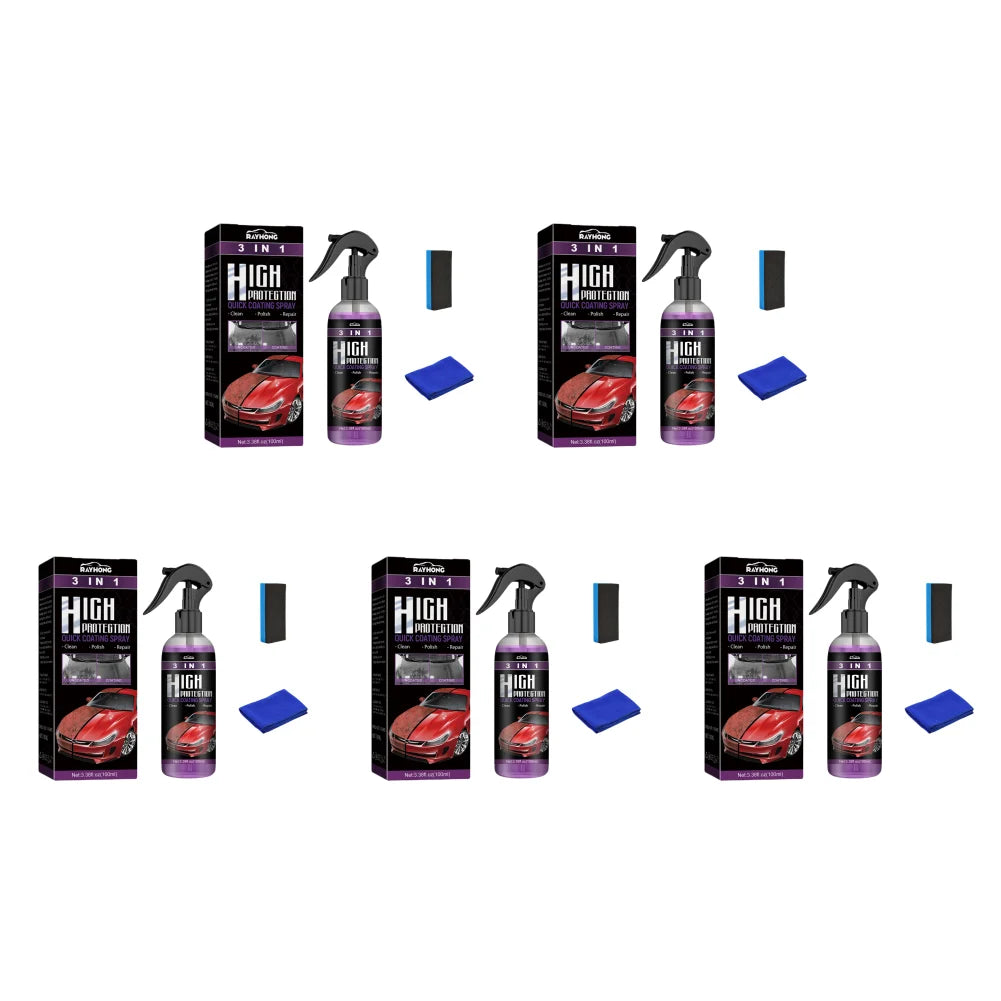 3 in 1 High Protection Car Coating Spray