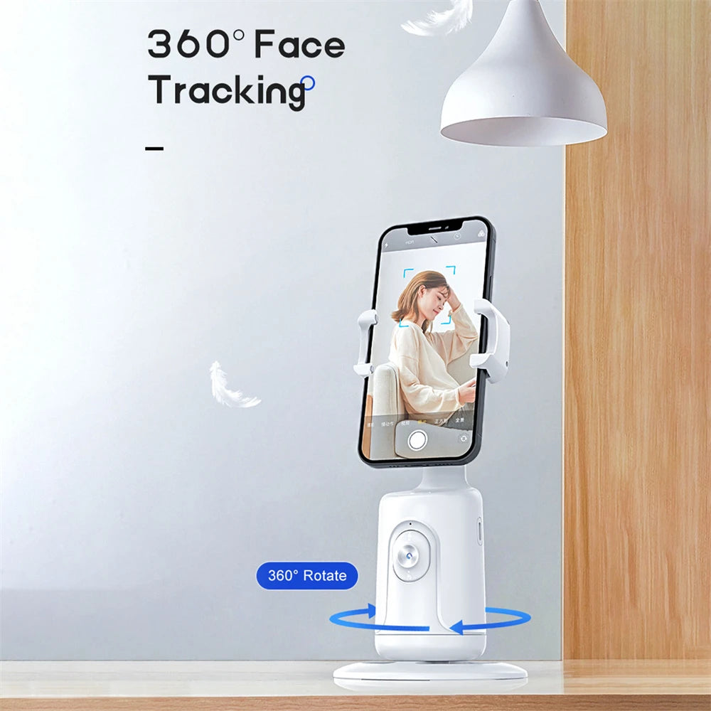 360° AI Auto Face Tracking Phone Stabilizer Tripod