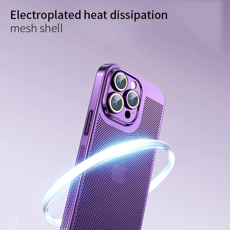 Electroplating Heat Dissipation Phone Case