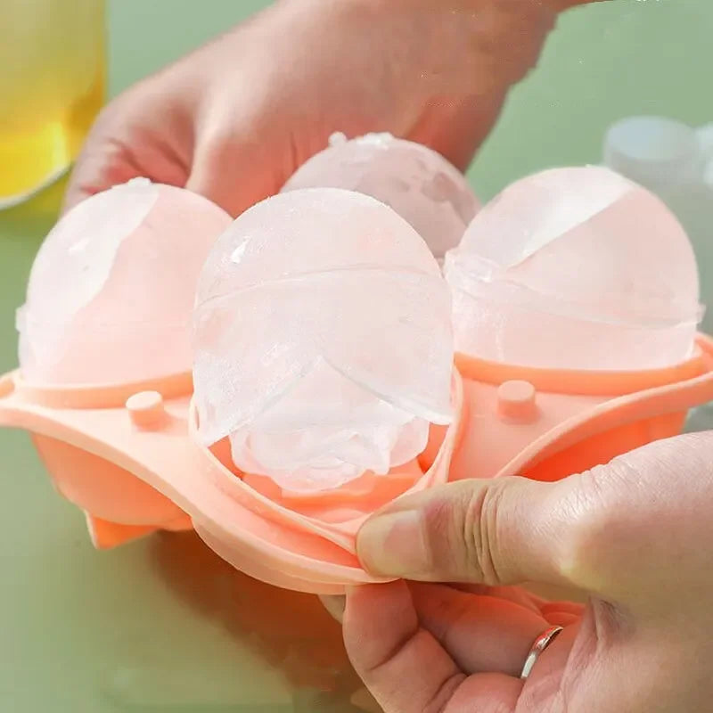 Rose Shaped Ice Mold