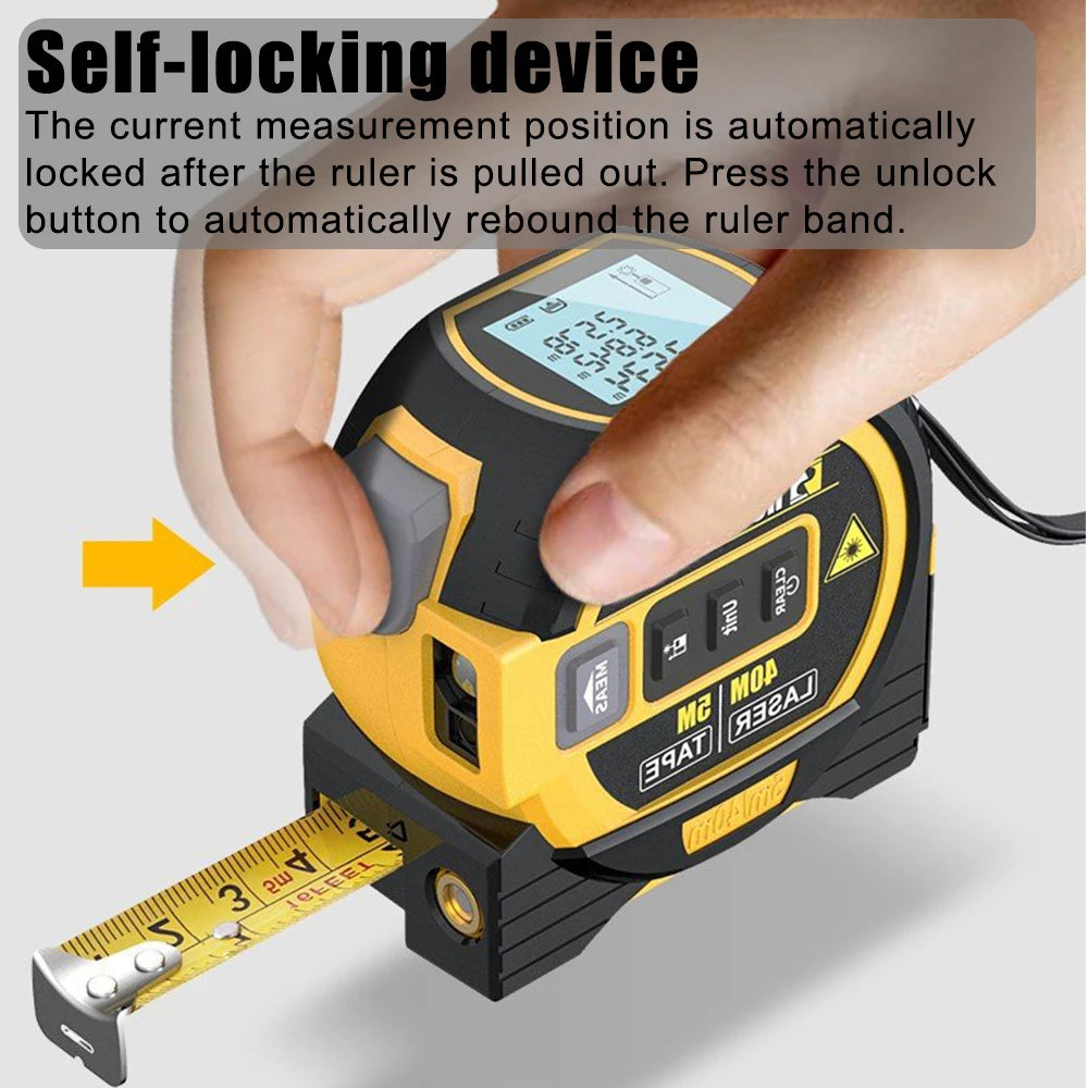 3-In-1 Infrared Laser Tape Measuring