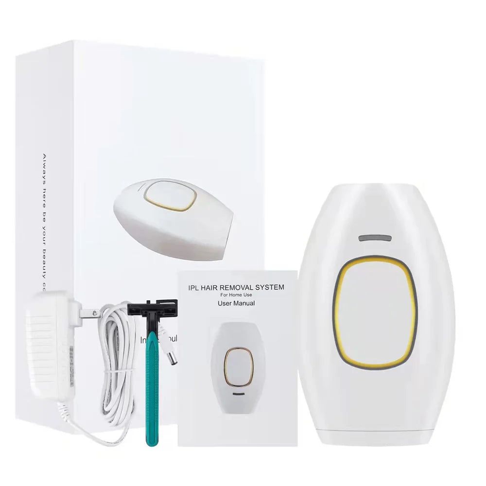 PAIN-FREE AT-HOME LASER HAIR REMOVAL HANDSET