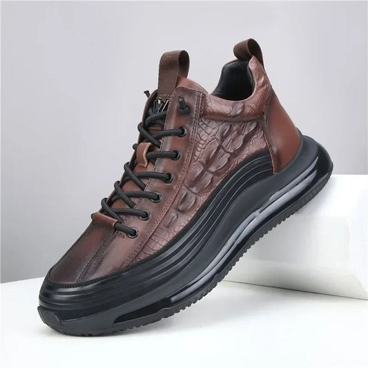 Our Crocodile Pattern Men's Shoes