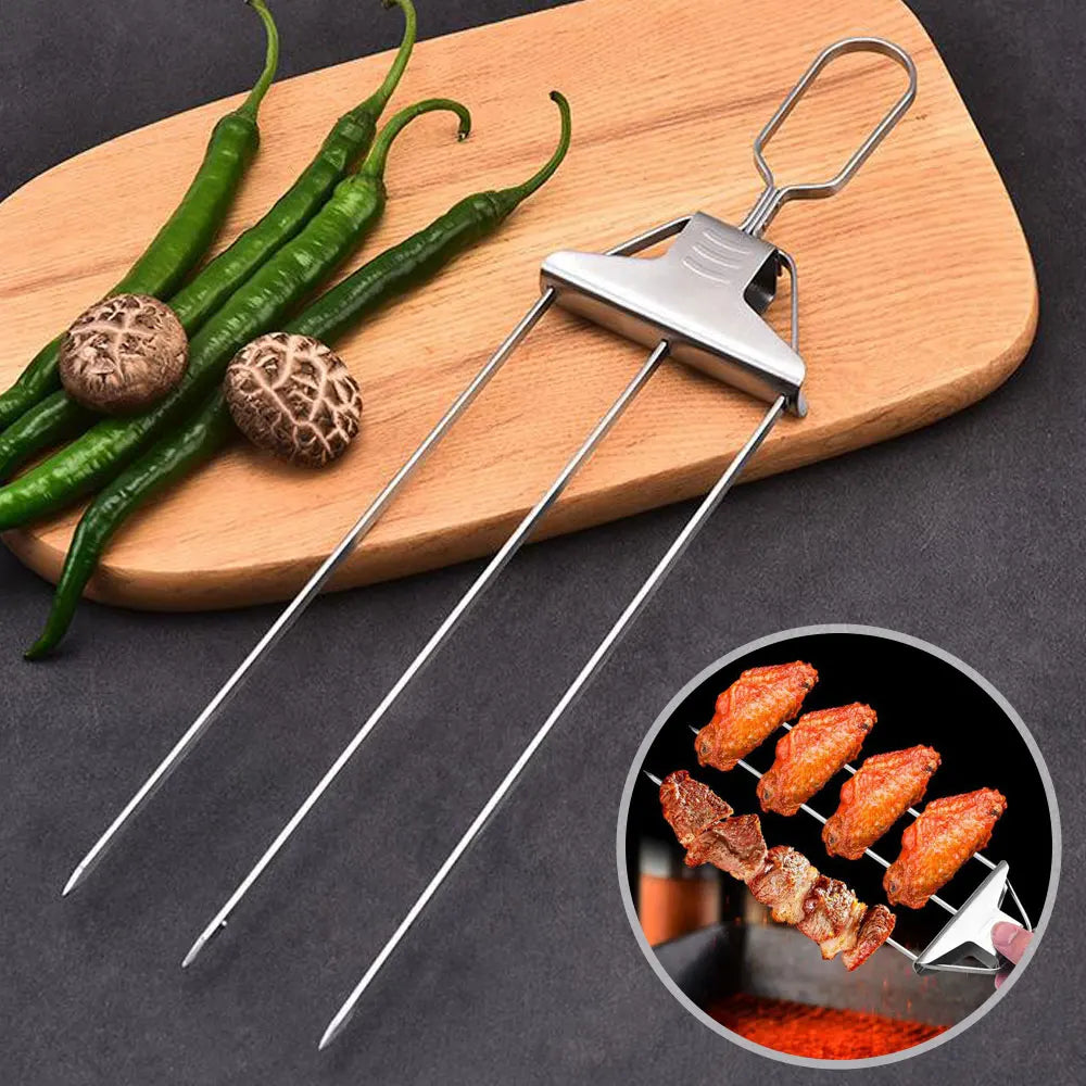 3 Way Grill Skewers - GrillSavant