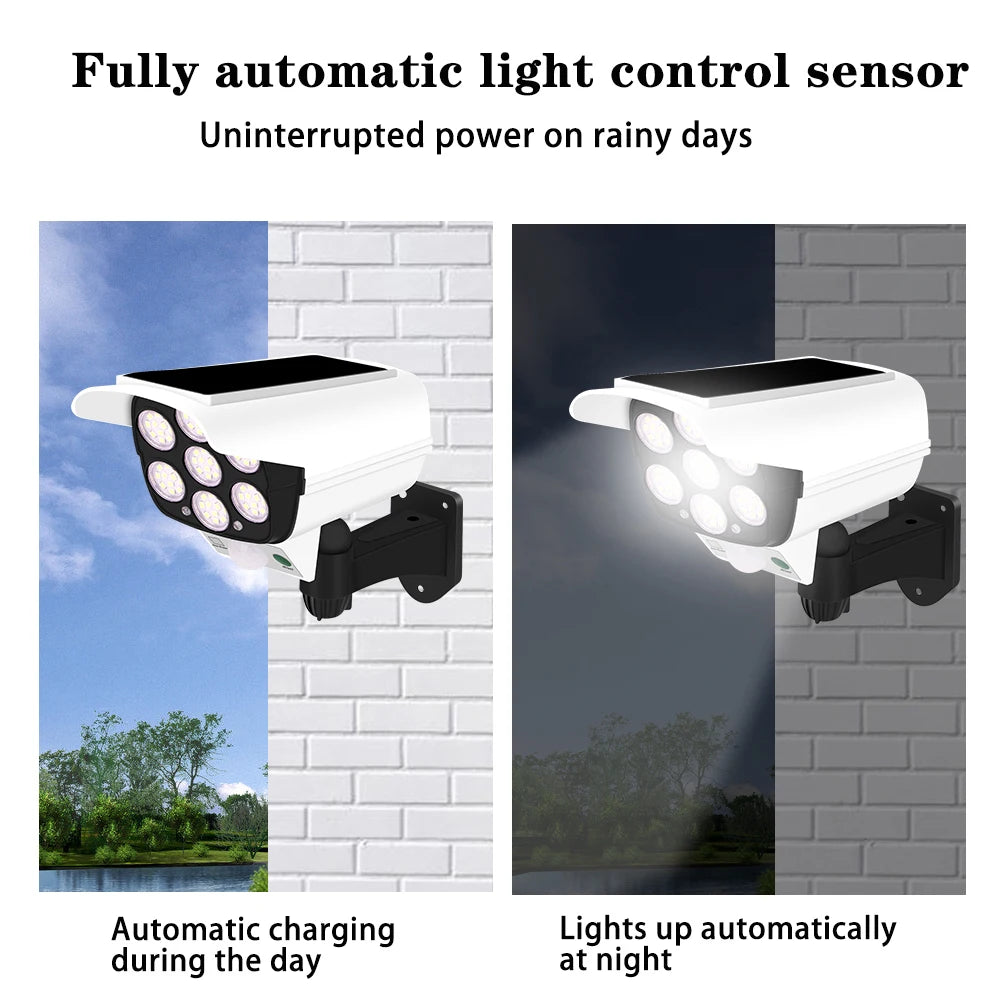 Camera-like Motion Sensor Solar Light