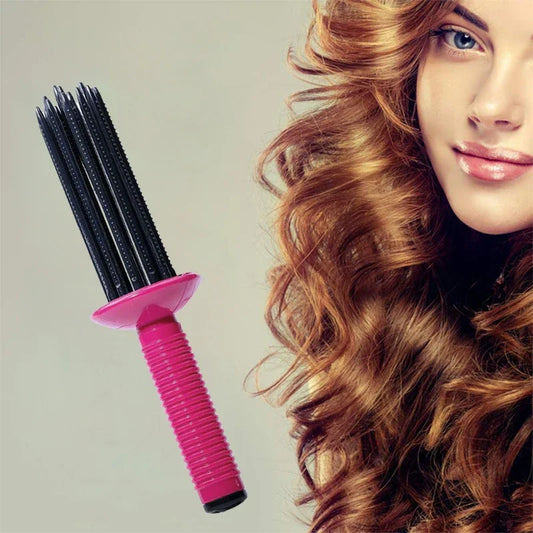 2024 New Fluffy Curling Roll Comb