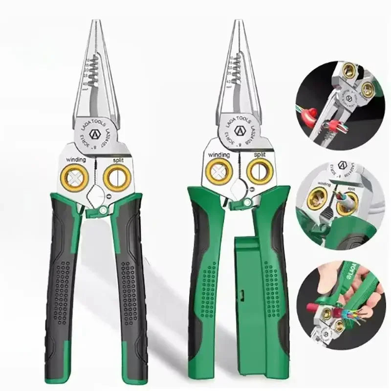 7 in 1 super easy multi-function wire stripeping pliers