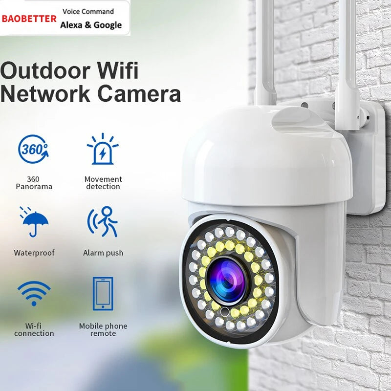 Outdoor Waterproof Wireless WiFi HD Security Camera