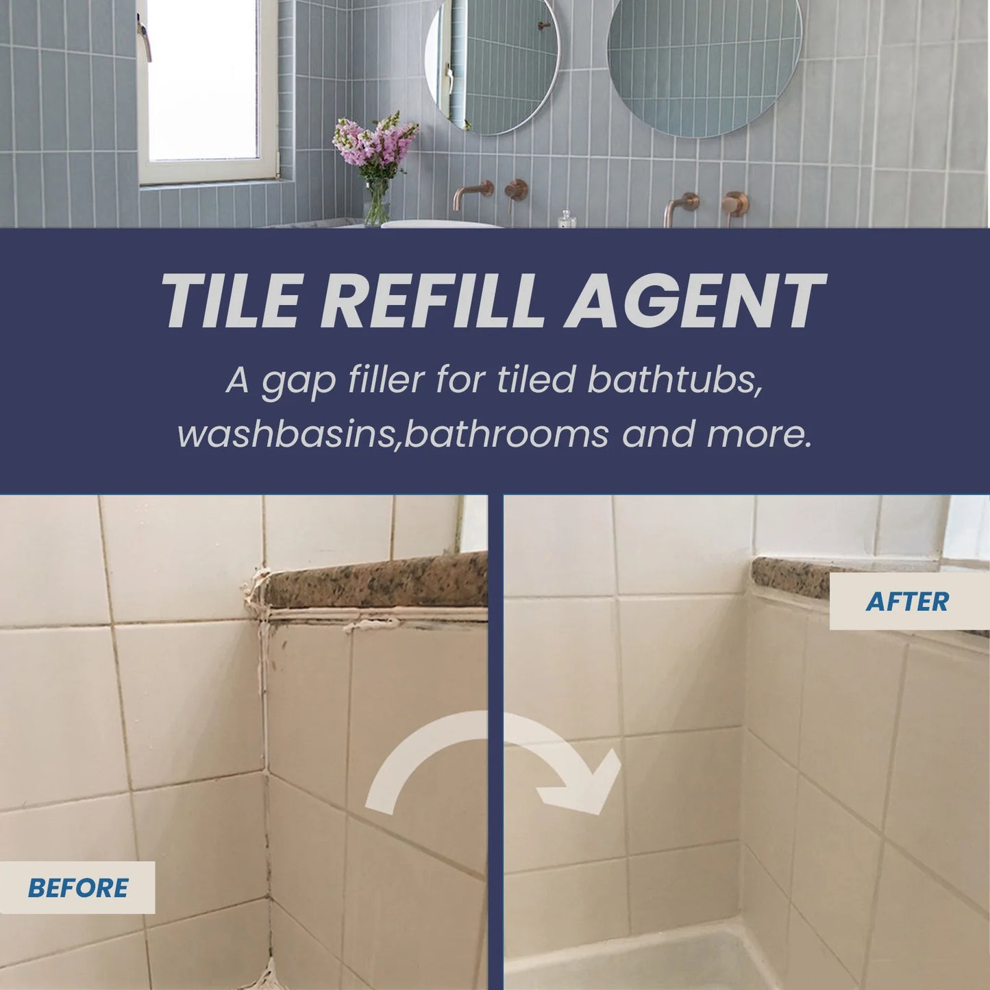 Waterproof Tile Gap Repair Filler