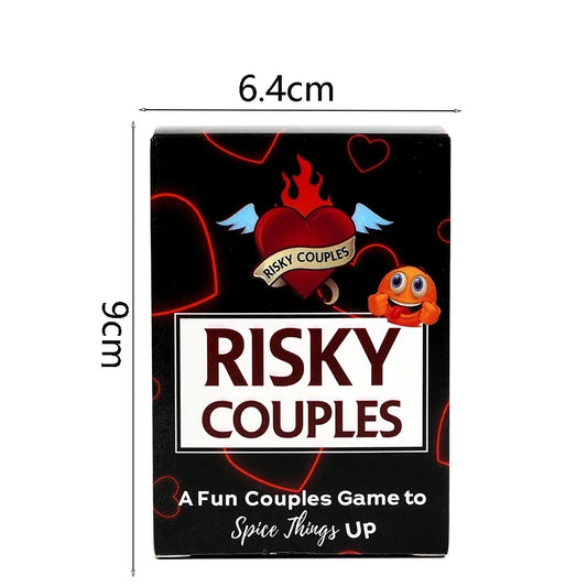 RISKY LOVERS - 150 Spicy Dares & Questions for Your Date Night