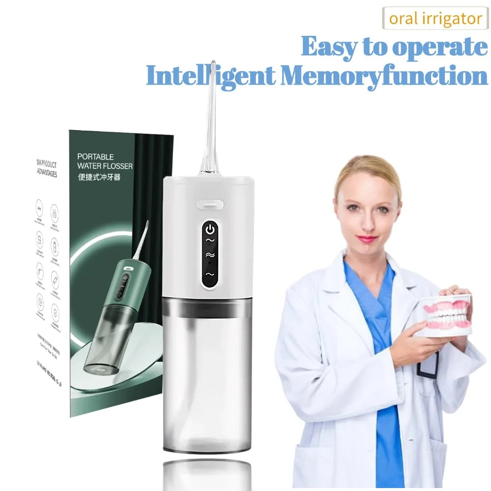 Professional Electric Water Flosser Cordless for Teeth