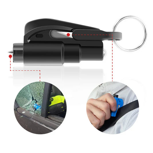 2-in-1 Seatbelt Cutter and Window Breaker