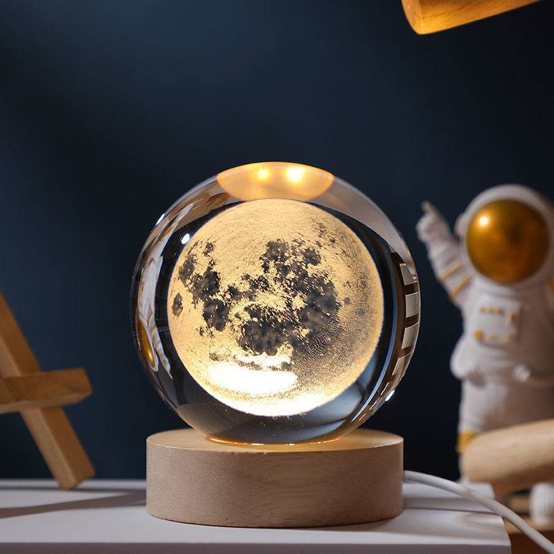 3D Planet Crystal Ball