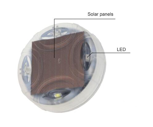 Car Solar Tire Light LED Color Flashing (suitable for cars, motorcycles and bicycles)