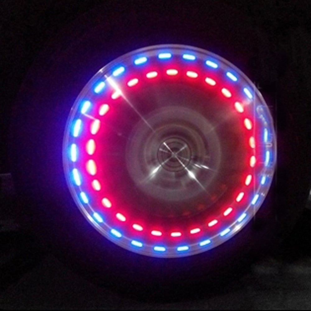 Car Solar Tire Light LED Color Flashing (suitable for cars, motorcycles and bicycles)