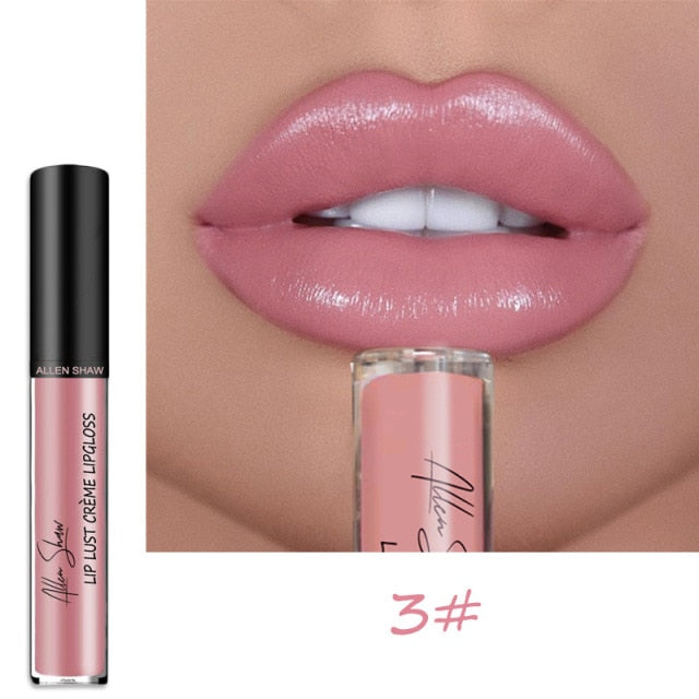 12 Color Cream Texture Lipstick Waterproof