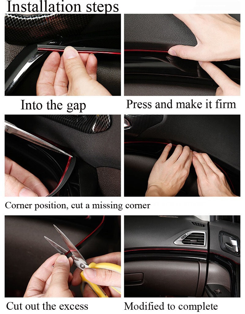 Car Interior Trim Strips