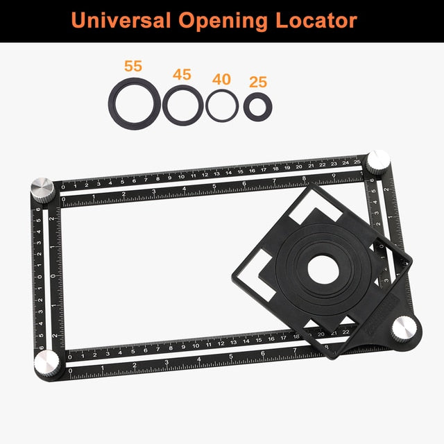 Universal Six-Sided Angle Measuring Locator