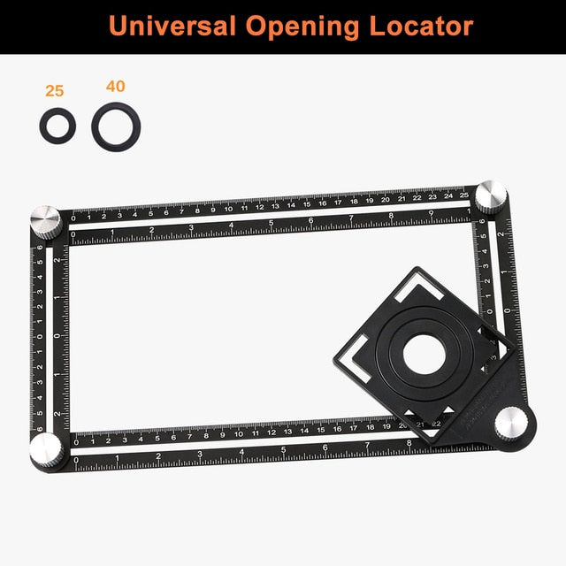 Universal Six-Sided Angle Measuring Locator